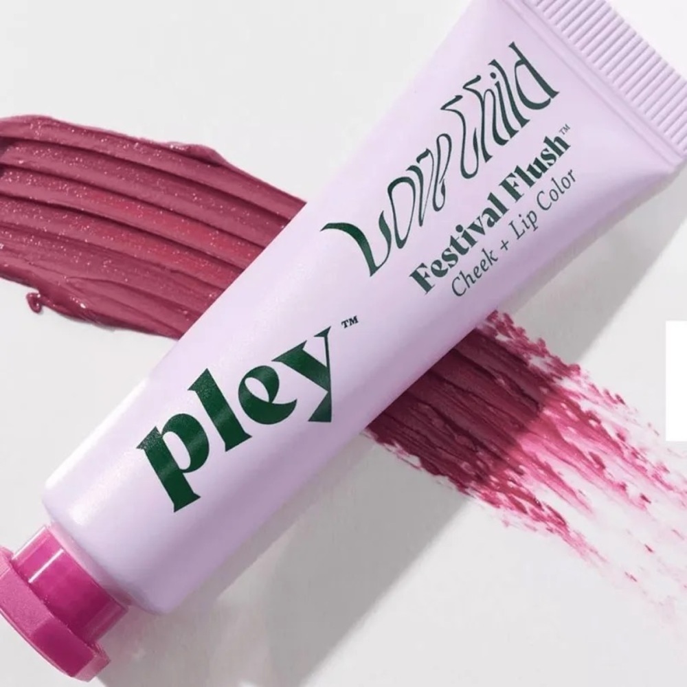 Pley Plum Spring Festival Flush cheek and lip color NIB